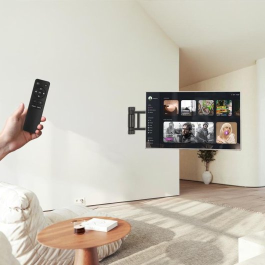 TooQ LPM4381XL-B Soporte TV Pared Eléctrico 32 a 75" VESA 200x200 a 600x400 Máx 50Kg