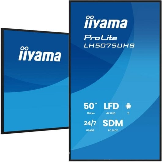 Monitor iiyama LH5075UHS-B2AG 50" UltraHD 4K 60Hz VA XL Kontrast WiFi Android