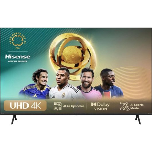 TV Hisense LED 85E6NT 85" 4K UltraHD 60Hz Smart TV VIDAA HDR10 Dolby Vision WiFi