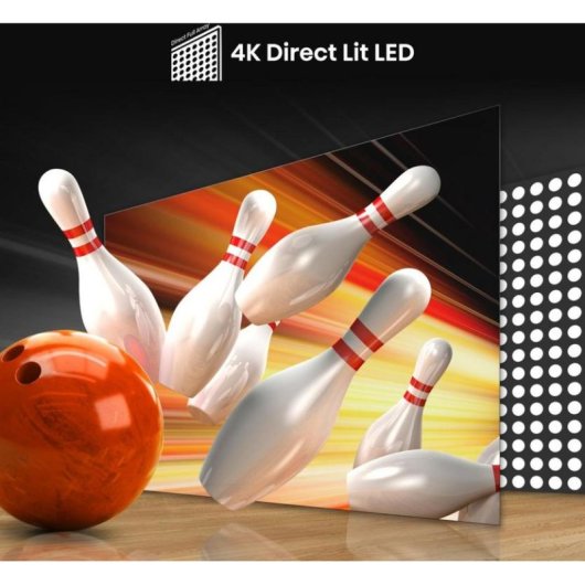 TV Hisense LED 85E6NT 85" 4K UltraHD 60Hz Smart TV VIDAA HDR10 Dolby Vision WiFi