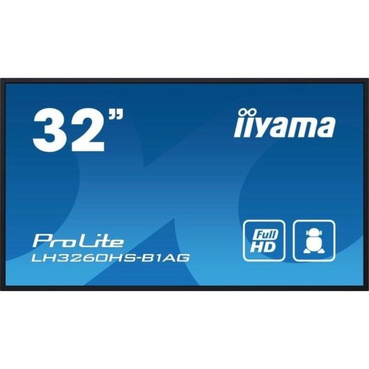 Pizarra de caballete digital iiyama LH3260HS-B1AG 31.5" Full HD Android 11