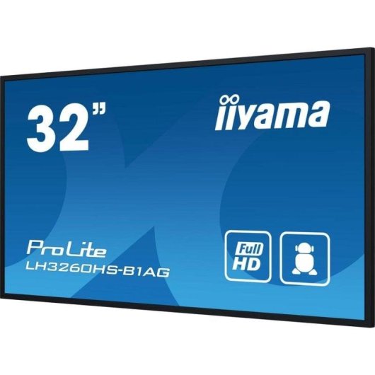 Pizarra de caballete digital iiyama LH3260HS-B1AG 31.5" Full HD Android 11