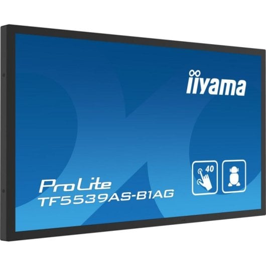 Monitor iiyama TF5539AS-B1AG 54,6" UltraHD 4K 60Hz IPS Tátil Android 11