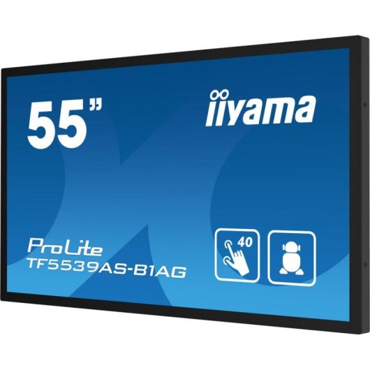 Monitor iiyama TF5539AS-B1AG 54,6" UltraHD 4K 60Hz IPS Tátil Android 11
