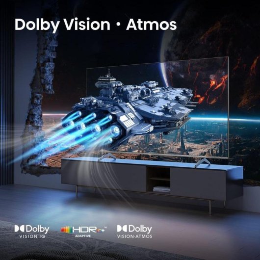 TV Hisense QLED 65E77Q PRO 65" 4K UltraHD 144Hz Smart TV VIDAA HDR10+ Dolby Vision Gaming