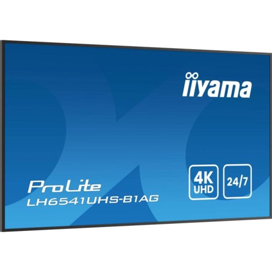 Écran PC iiyama LH6541UHS-B1AG 64,5" UltraHD 4K 60Hz VA XL 24/7 Haut-parleurs