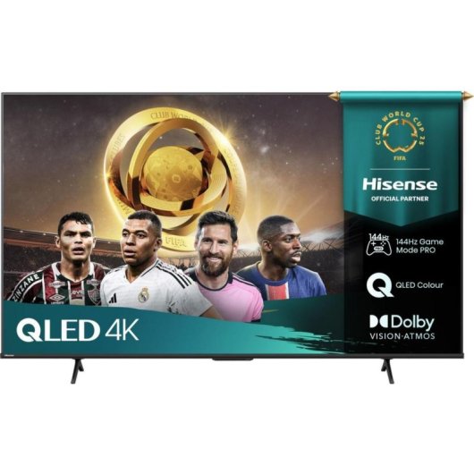 TV Hisense QLED 55E77Q PRO 55" 4K UltraHD 144Hz Smart TV VIDAA Dolby Vision Gaming