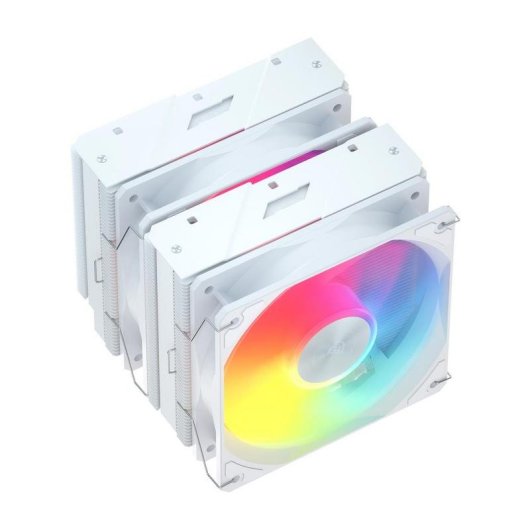 Refrigeración Aire FSP Socket AM4 AM5 LGA 1200 125 mm MP7-WA ARGB Blanco