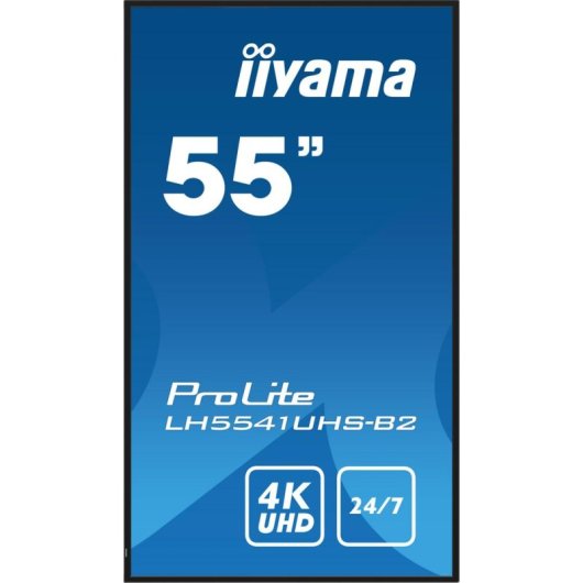 Écran PC iiyama LH5541UHS-B2 54,6" UltraHD 4K 60Hz IPS XL Son Intégré VESA