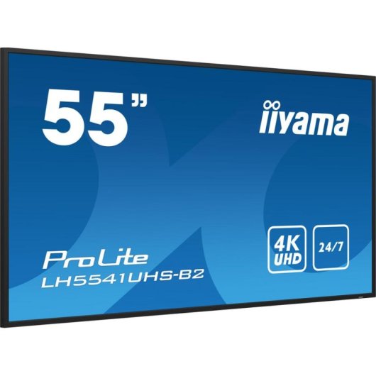 Écran PC iiyama LH5541UHS-B2 54,6" UltraHD 4K 60Hz IPS XL Son Intégré VESA
