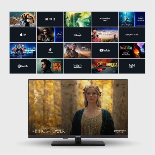 TV Panasonic LCD TX-32S50AEZ 32" HD 50Hz Smart TV Fire OS HDR10 Alexa Wi-Fi