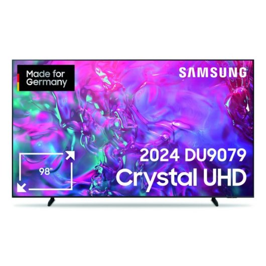 TV Samsung LCD GU98DU9079U 98" 4K UltraHD 100Hz Smart TV Tizen HDR10+ Gaming Hub