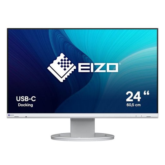 Monitor Eizo FlexScan EV2480-WT 23,8" FullHD 60Hz IPS USB-C Altura Ajustable