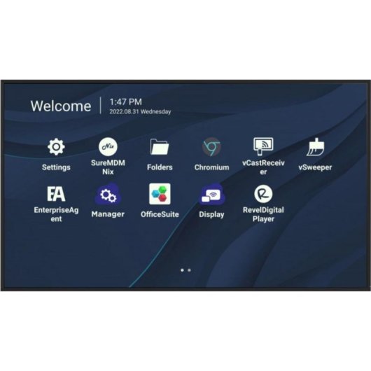 Pantalla de señalización Viewsonic CDE7530 75" 4K Ultra HD WiFi Android 11