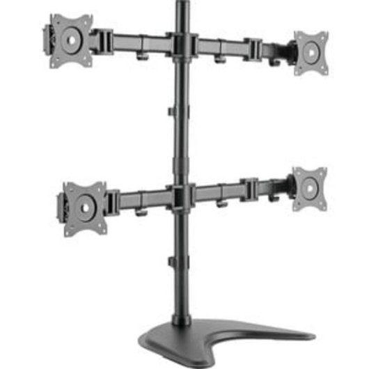 Digitus Suporte Monitor Quádruplo Mesa 15 a 27" VESA 75x75 a 100x100 Máx 8Kg