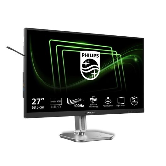 Écran PC Philips 5000 Series 27B2G5200/00 27" Full HD 100Hz IPS Hauteur Réglable
