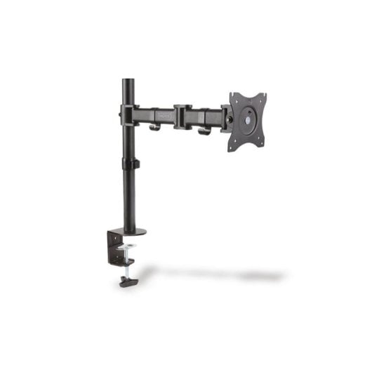 Digitus Supporto Monitor Morsetto Scrivania 15 a 27" VESA 75x75 a 100x100 Max 8Kg