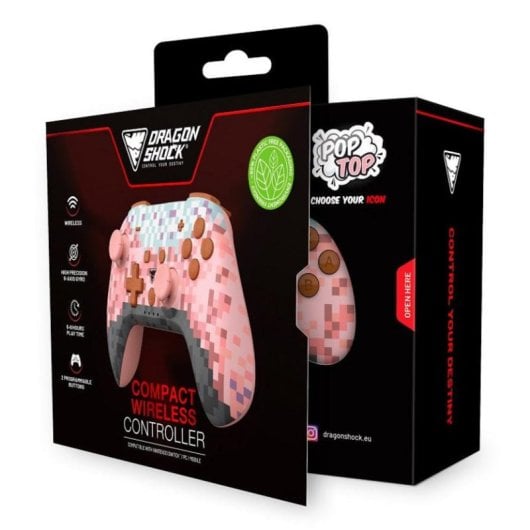 Gamepad Dragon Shock PopTop Inalámbrico Bluetooth Nintendo Switch PC
