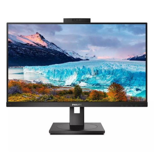 Monitor Philips S Line 272S1MH 27" FullHD 75Hz IPS Webcam Altura Ajustável