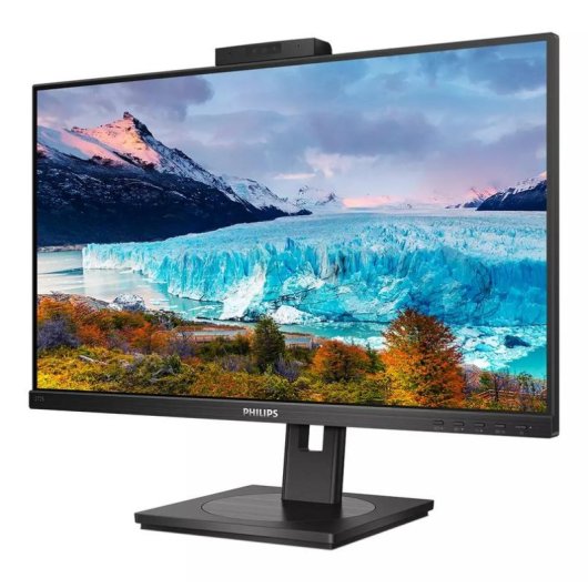 Monitor Philips S Line 272S1MH 27" FullHD 75Hz IPS Webcam Altura Ajustável