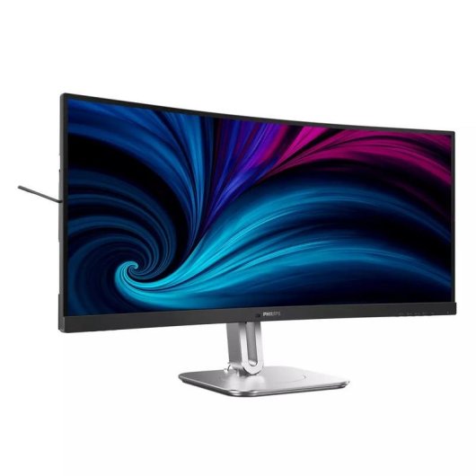 Monitor Philips 34B2U5600C 34" UltraWide QHD 120Hz VA Curvo USB-C Altura Ajustable