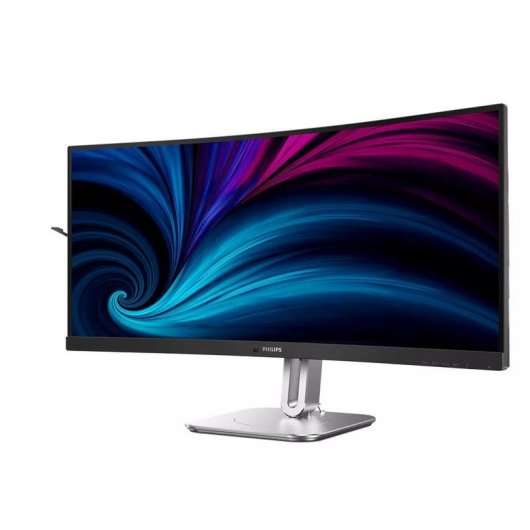Monitor Philips 34B2U5600C 34" UltraWide QHD 120Hz VA Curvo USB-C Altura Ajustable
