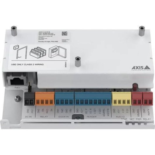 Control de Acceso Axis A1210-B Tarjeta 1 Usuario PoE Ciberseguridad