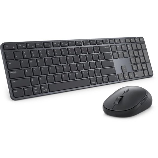 Clavier Dell Pro 7 Slim KM726 sans fil avec souris et touches silencieuses