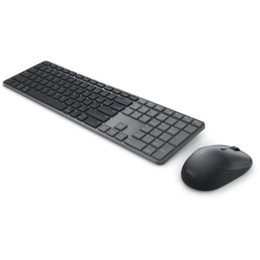 Clavier Dell Pro 7 Slim KM726 sans fil avec souris et touches silencieuses