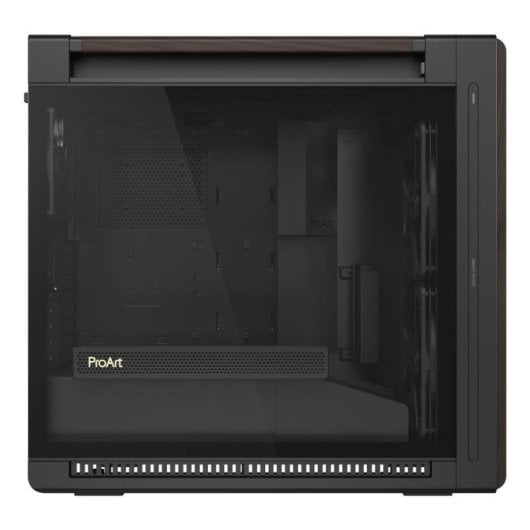 Caixa PC ASUS ProArt PA602 Wood Edition Preta Vidro Templado Torre Midi
