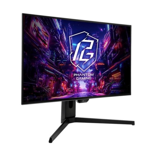 Monitor Asrock PGO27QFS 27" Quad HD 240Hz OLED FreeSync Premium Pro Ajuste altura