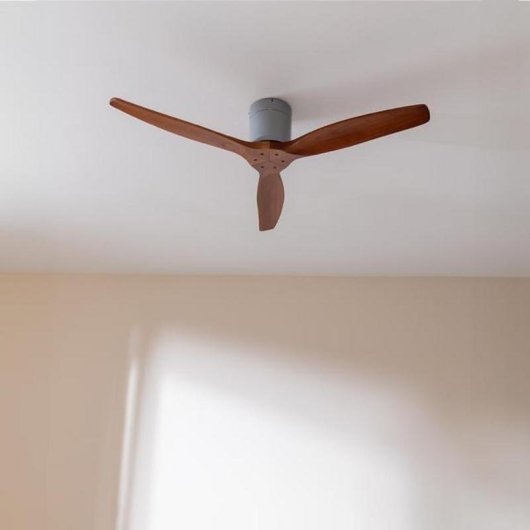 Ventilador de techo Cecotec EnergySilence 5400 Classic Iron&DarkWood 40W 6 velocidades con mando