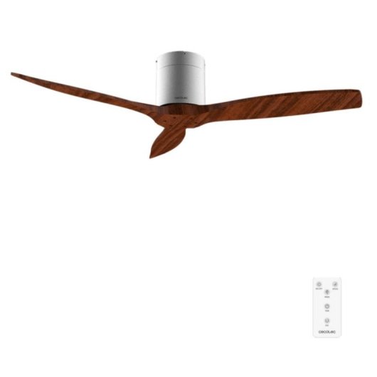 Ventilador de techo Cecotec EnergySilence 5400 Classic Iron&DarkWood 40W 6 velocidades con mando