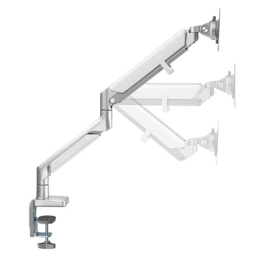 LogiLink BP0086 Monitorhalterung Tisch 17 bis 32" VESA 75x75 bis 100x100 Max 9Kg Silber