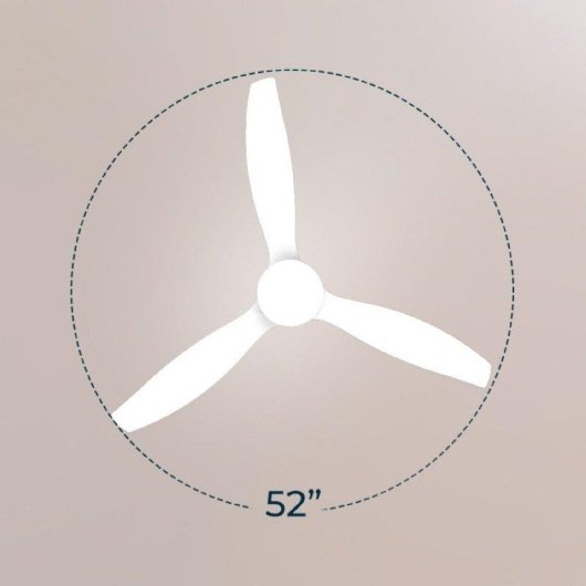 Ventilador de Techo Cecotec EnergySilence Aero 5600 40W 6 Velocidades Mando Luz LED Temporizador