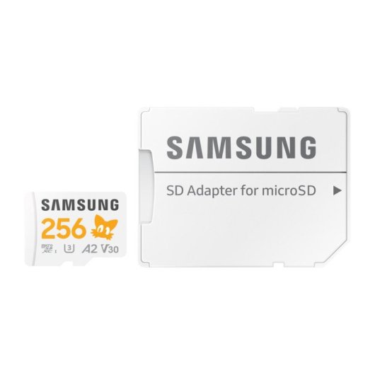 Tarjeta MicroSD Samsung MB-MD256S 256 GB UHS-I Clase 10 V30 A2