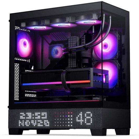 Carcasa Phanteks XT View Matrix Midi Tower Negro ATX