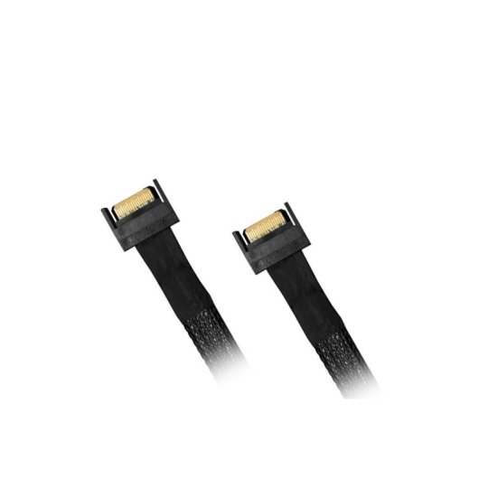 Cable Adaptateur SAS Icydock MB413L-B Noir 50 cm