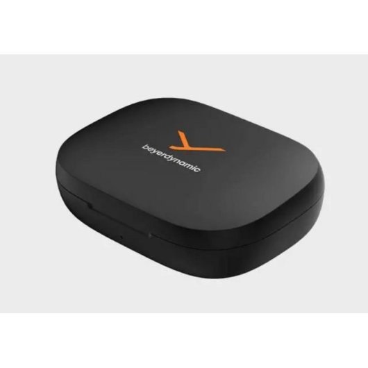 Auriculares Beyerdynamic AMIRON 200 inalámbricos Bluetooth para deporte, micrófono y IP54, negro y naranja