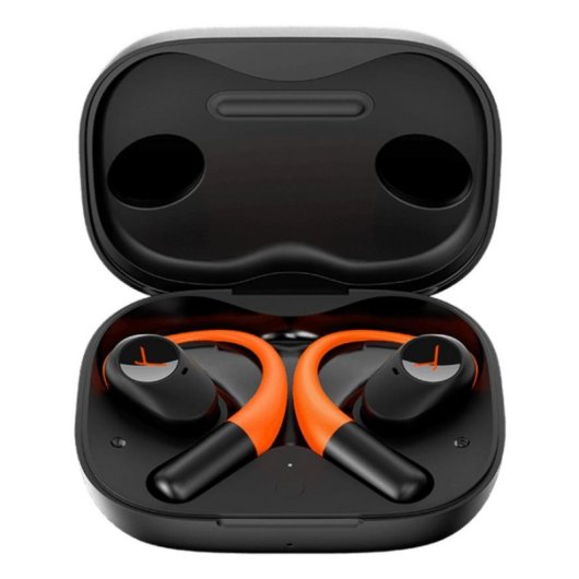 Auriculares Beyerdynamic AMIRON 200 inalámbricos Bluetooth para deporte, micrófono y IP54, negro y naranja