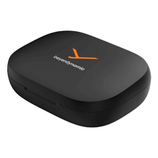 Auriculares Beyerdynamic AMIRON 200 inalámbricos Bluetooth para deporte, micrófono y IP54, negro y naranja