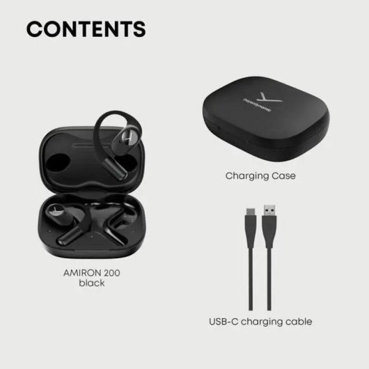 Auriculares Beyerdynamic AMIRON 200 inalámbricos Bluetooth TWS para deporte Negro