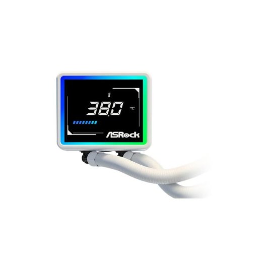 Refrigerazione Liquida AsRock Challenger White 360mm 3 Ventole LED