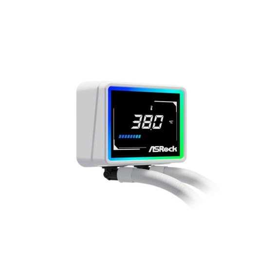 Refrigerazione Liquida AsRock Challenger White 360mm 3 Ventole LED