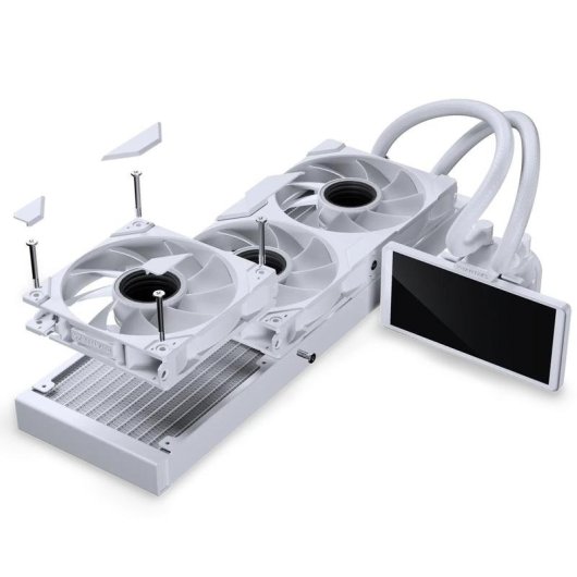 Refrigeración Líquida Phanteks Glacier One 360M25 LCD 397mm 3 Ventiladores LED
