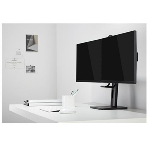 Hamlet HM-SPMSD200 Soporte Monitor 2 Brazos Mesa 17 a 27" VESA 75x75 a 100x100 Max 6Kg