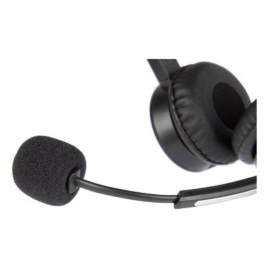 Auriculares Hamlet HHEADM-UJX con cable USB-C y jack 3,5 mm para llamadas y música negros