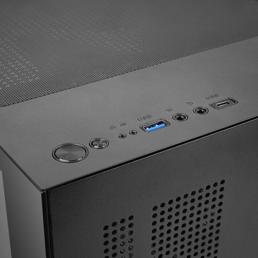 Mars Gaming Mc-cube Caja Pc Microatx Formato Cubo Cristal Templado Argb Negro