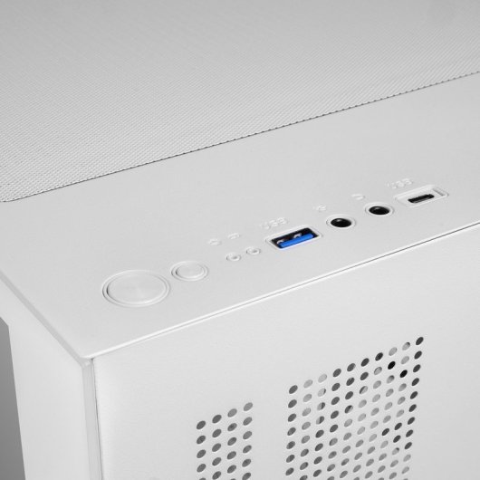 Mars Gaming Mc-cube Caja Pc Microatx Formato Cubo Cristal Templado Argb Blanco