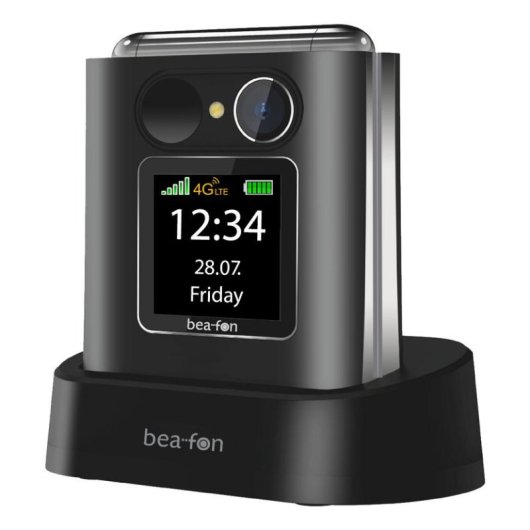 Telefono cellulare Beafon Fold 10 LTE a conchiglia 4G Bluetooth